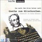 Goethe zum Mitschreiben, 1 CD-Audio