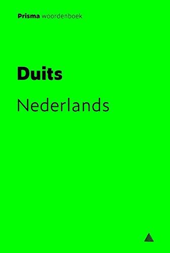 Prisma pocketwoordenboek Duits-Nederlands FLUO gro