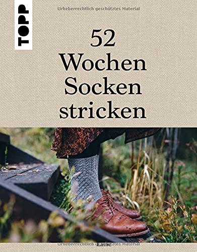 52 Wochen Socken stricken: Die schönsten Stricksocken internationaler Designerinnen