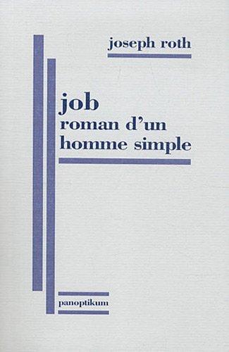 Job : roman d'un homme simple