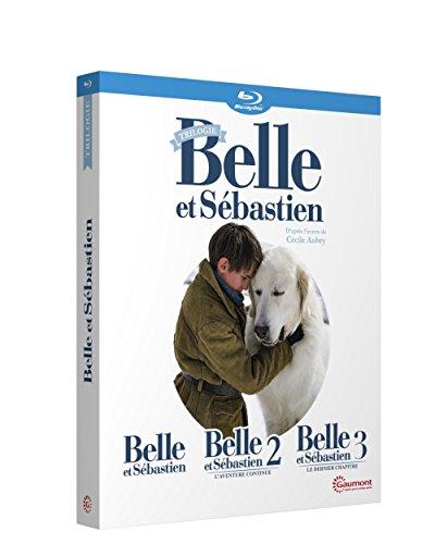 Coffret belle et sébastien 3 films : belle et sébastien ; l'aventure continue ; le dernier chapitre [Blu-ray] [FR Import]