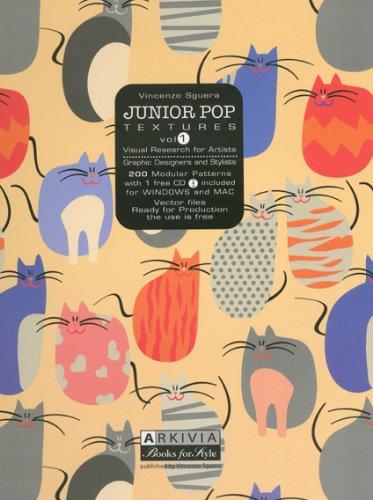 Junior Pop Textures vol. 1 (+CD-ROM): 200 Modular Patterns (Pop Series)