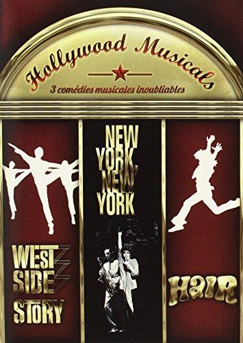 Coffret comedies musicales : west side story ; hair ; new york new york [FR Import]