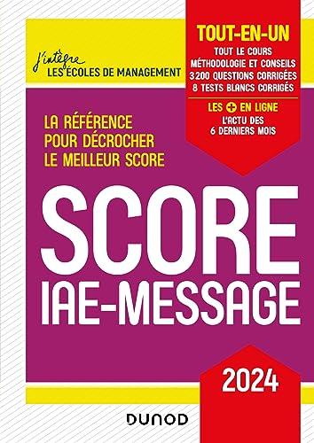 Score IAE-Message : tout-en-un : 2024