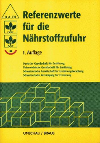 Referenzwerte für die Nährstoffzufuhr