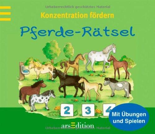 Konzentration fördern - Pferde-Rätsel