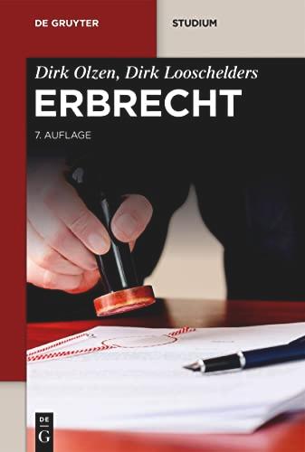 Erbrecht (De Gruyter Studium)