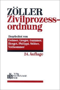 Zöller Zivilprozeßordnung (ZPO)