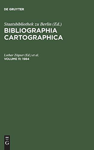 1984 (Bibliographia Cartographica)