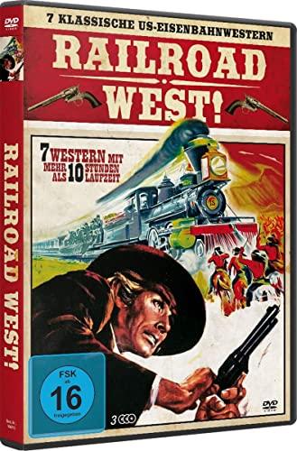 Railroad West! - 7 klassische US-Eisenbahnwestern [3 DVDs]