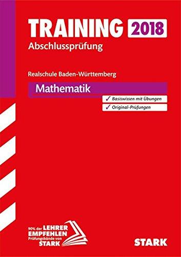 Training Abschlussprüfung Realschule Baden-Württemberg - Mathematik