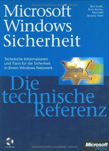 Microsoft Windows Sicherheit, m. CD-ROM