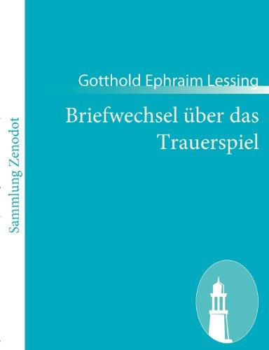 Briefwechsel über das Trauerspiel