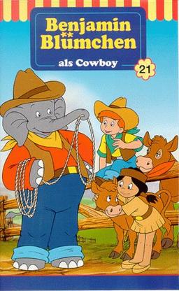 Benjamin Blümchen 21 - als Cowboy [VHS]