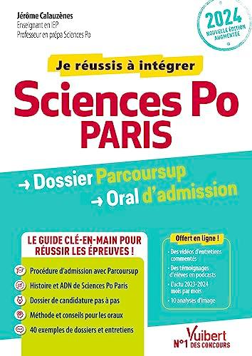 Sciences Po Paris 2024 : dossier Parcoursup, oral d'admission