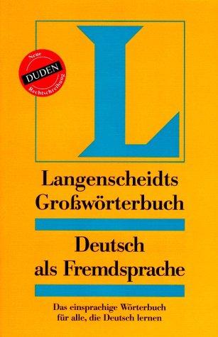 Langenscheidts Großwörterbuch, Deutsch als Fremdsprache