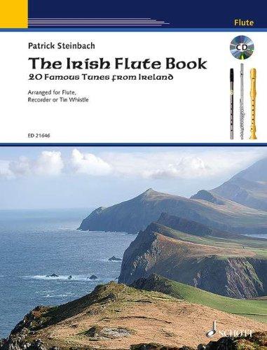 The Irish Flute Book: 20 Famous Tunes from Ireland. Flöte, Blockflöte oder Tin Whistle. Ausgabe mit CD.