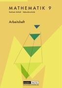 Mathematik, Ausgabe Sachsen-Anhalt, Sekundarschule, EURO, Klasse 9. Arbeitshefte