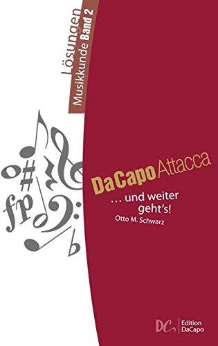 Da Capo Attacca Lösungen Band 2: Lösungen Musikkunde Band 2