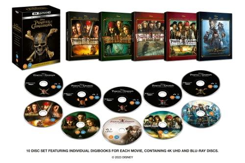 Pirates of The Caribbean 1-5 UHD Box set [UHD + Blu-ray]