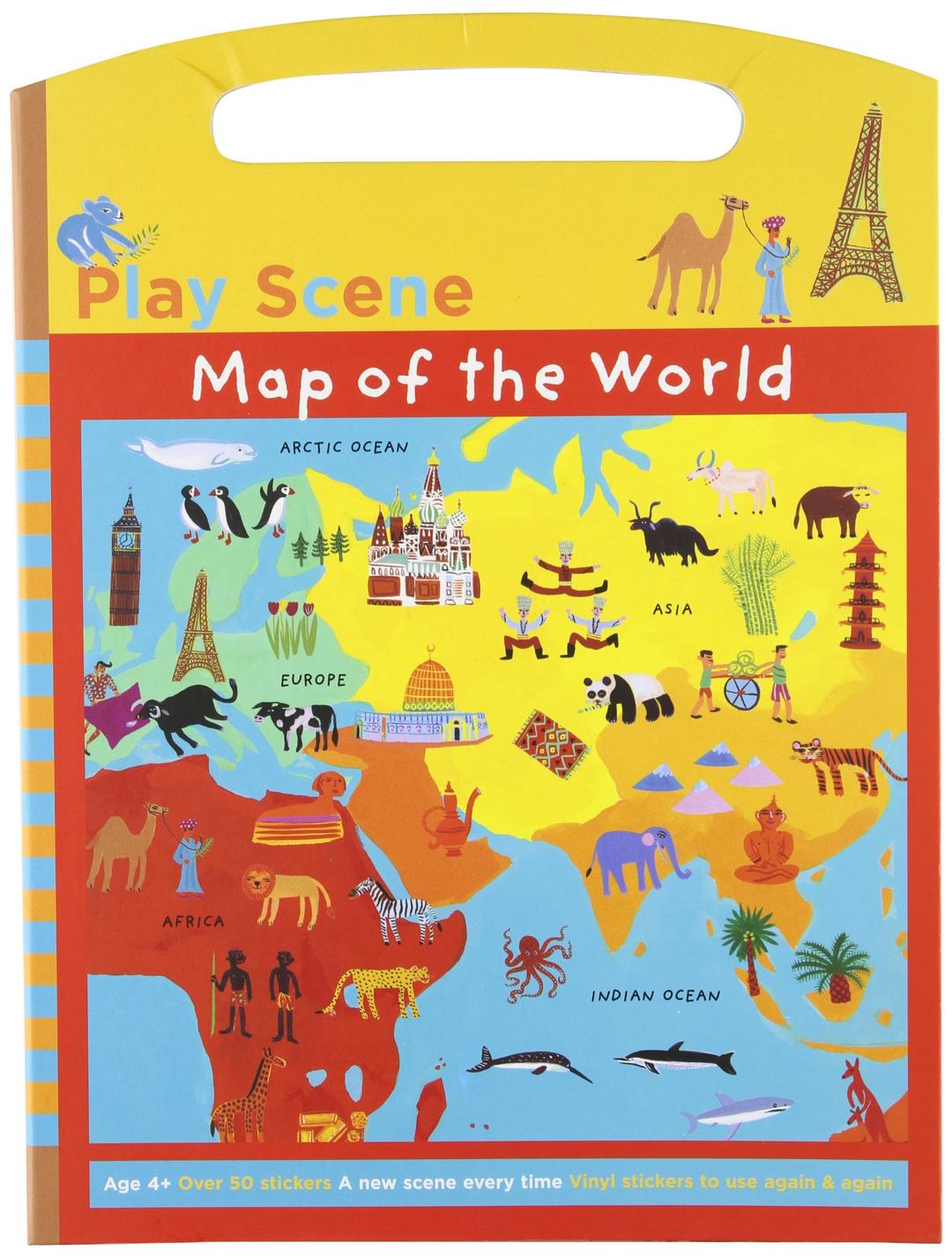 Map of the World Play Scene