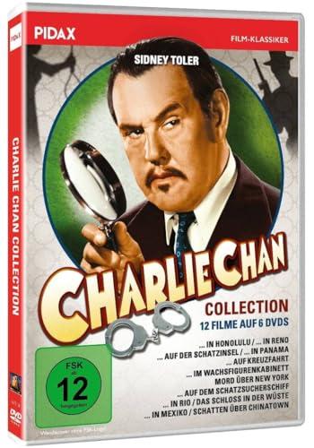 Charlie Chan - Collection / Zwölf spannende Kriminalfälle mit Sidney Toler (Pidax Film-Klassiker) [6 DVDs]