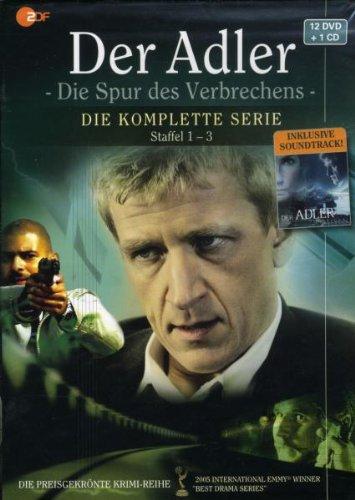 Der Adler: Die Spur des Verbrechens - Die komplette Serie (Staffel 1-3 inklusive Soundtrack) [13 DVDs]