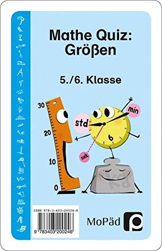 Mathe-Quiz: Größen: 5. und 6. Klasse