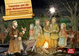 Franziskus und die erste Weihnachtskrippe - Bildderbuchgeschichten für unser Erzähltheater. Entdecken. Erzählen. Begreifen. Kamishibai Bildkartenset. (Bilderbuchgeschichten für unser Erzähltheater)