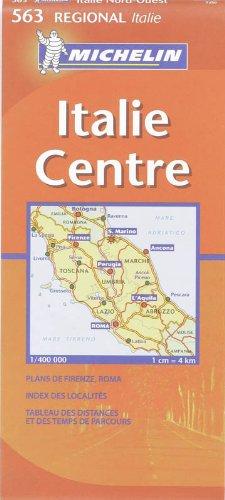 Regional Italie Centre (Michelin Maps)