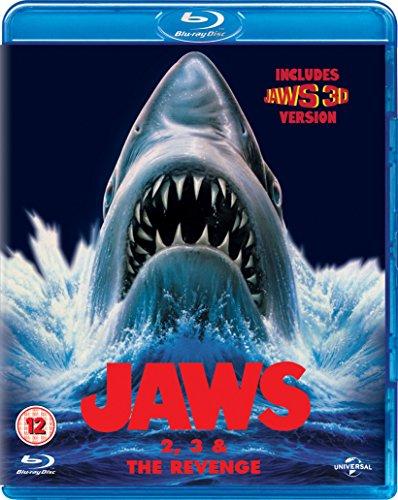 Jaws Box Set (Jaws 2/Jaws 3/Jaws: The Revenge) [Blu-ray] UK-Import, Sprache-Deutsch, Englisch...