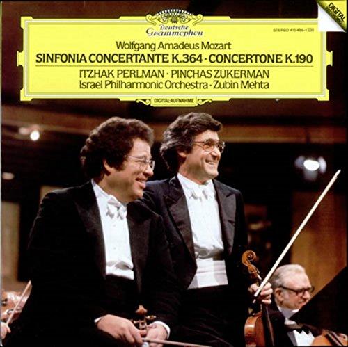 MOZART, Wolfgang Amadeus: Sinfonia Concertante in E-flat major for violin, viola and orchestra, Kv.364 (320d); Concertone in C major for Two violins, oboe, violoncello and orchestra, Kv.190 (186e) --