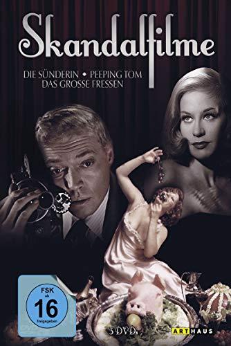 Skandalfilme: Die Sünderin / Peeping Tom / Das große Fressen [3 DVDs]