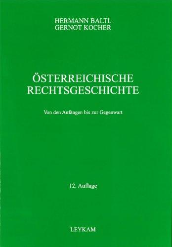 Österreichische Rechtsgeschichte