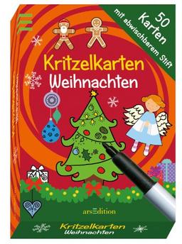 Kritzelkarten Weihnachten (50 Karten)