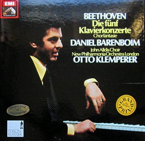 Beethoven: Die fünf Klavierkonzerte (& Chorfantasie) [Vinyl Schallplatte] [4 LP Box-Set]