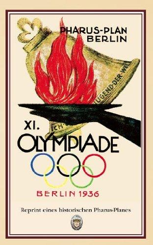 Pharus-Plan Berlin 1936: Olympiaplan (XI. Olympiade)