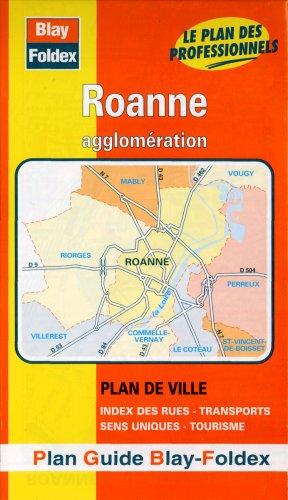 Plan de ville : Roanne (avec un index)