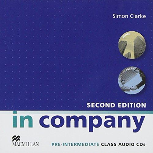 in company second Edition: Pre-Intermediate / 2 Class Audio-CDs