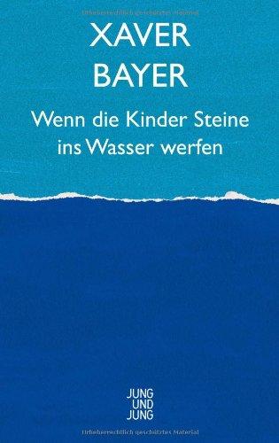 Wenn die Kinder Steine ins Wasser werfen