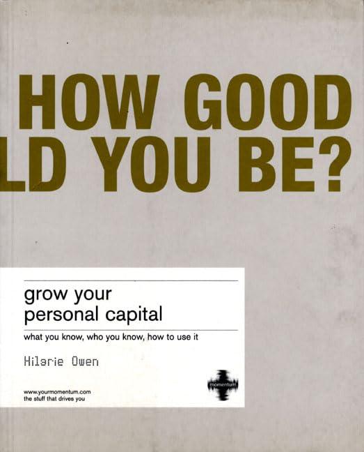 Grow Your Personal Capital: What you know, who you know and how you use it