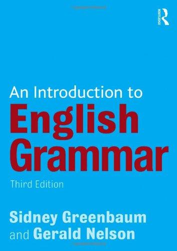 An Introduction to English Grammar