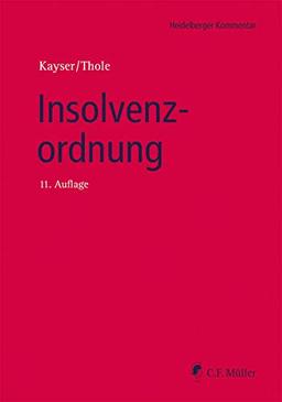 Insolvenzordnung: Kommentar