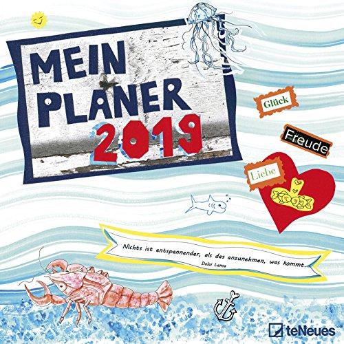 Mein Planer 2019 - Broschürenkalender, kreativ-kalender, Bastelkalender 2019 - 30 x 30 cm