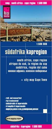 Reise Know-How Landkarte Südafrika Kapregion (1:500.000): world mapping project