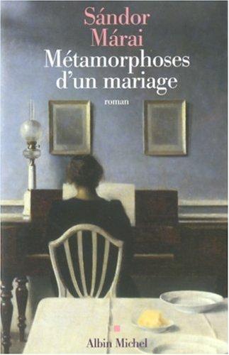 Métamorphoses d'un mariage