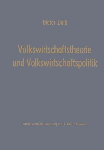 Volkswirtschaftstheorie und Volkswirtschaftspolitik