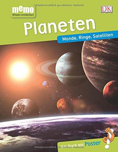 memo Wissen entdecken. Planeten: Monde, Ringe, Satelliten. Das Buch mit Poster!