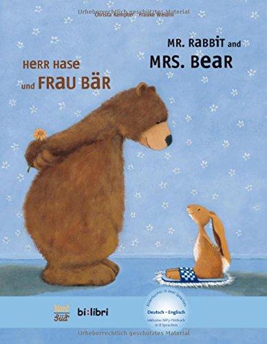 Herr Hase & Frau Bär: Kinderbuch Deutsch-Englisch mit MP3-Hörbuch zum Herunterladen