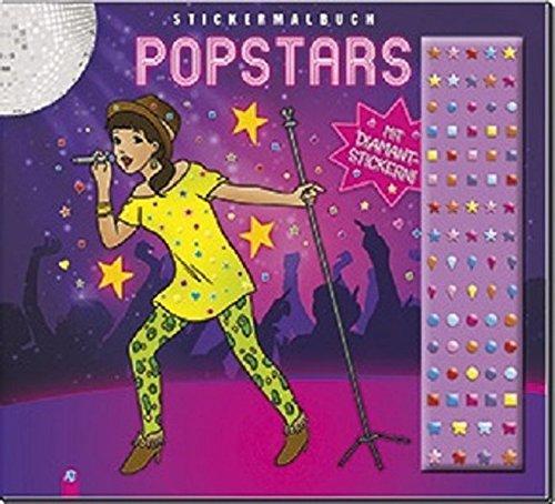 Stickermalbuch "Popstars": Mit Diamant-Stickern